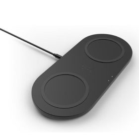 Belkin 2x 10W Dual Wireless Charging Pad zwart