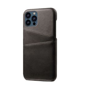 Casecentive Leather Wallet Back case iPhone 13 Pro black