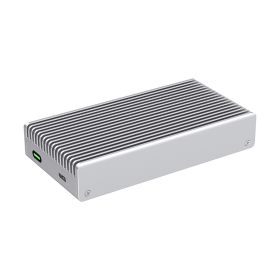 Casecentive M.2 NVMe SSD Enclosure 40Gbps silver 
