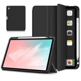Casecentive Smart Case Tri-fold met Pencil Houder iPad Air 2020 / 2022 zwart