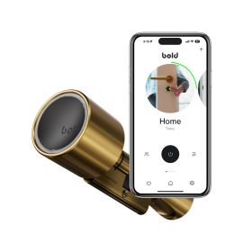 Bold Elite Smart Lock Cylinder SX33 Brass