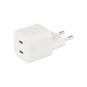 Musthavz Nano Smart 35W Double USB-C PD Charger White
