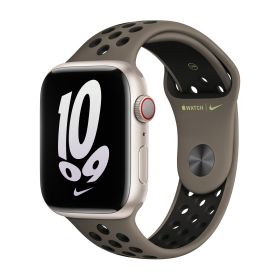 Apple Nike Sport Band Apple Watch 38mm / 40mm / 41mm Olive Grey / Black