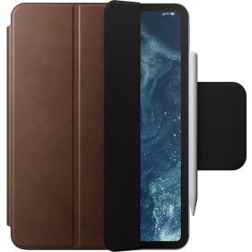Nomad Modern Leather Folio case iPad Pro 11 inch (2024/M4) Brown