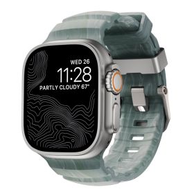 Nomad Rocky Point Band Apple Watch (Ultra) 42mm / 44mm / 45mm / 46mm / 49mm Sierra Stone Connector Natural