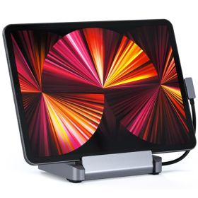Satechi Aluminium Stand Hub iPad Pro 11" & 12.9" space gray
