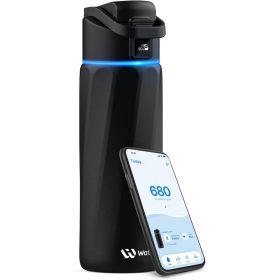WaterH Boost Smart Water Bottle 710ml Black